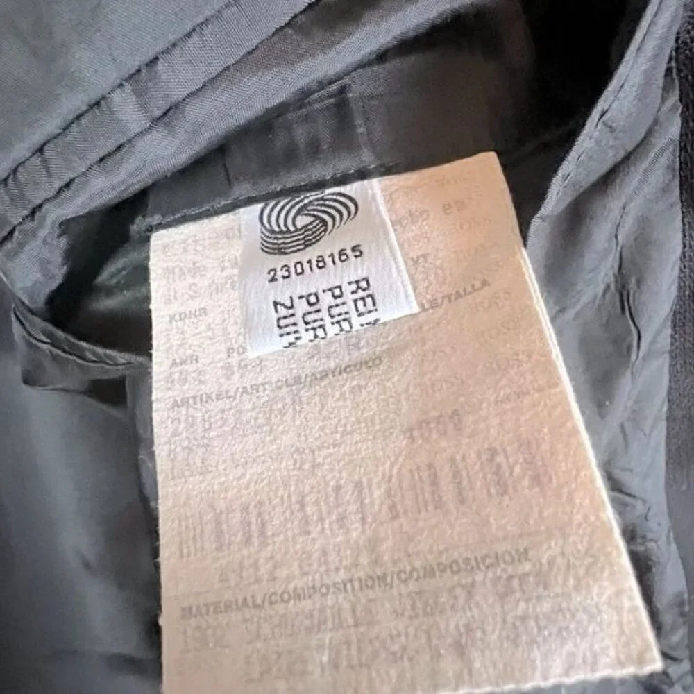 HUGO BOSS MENS BLACK BLAZER SIZE 42R